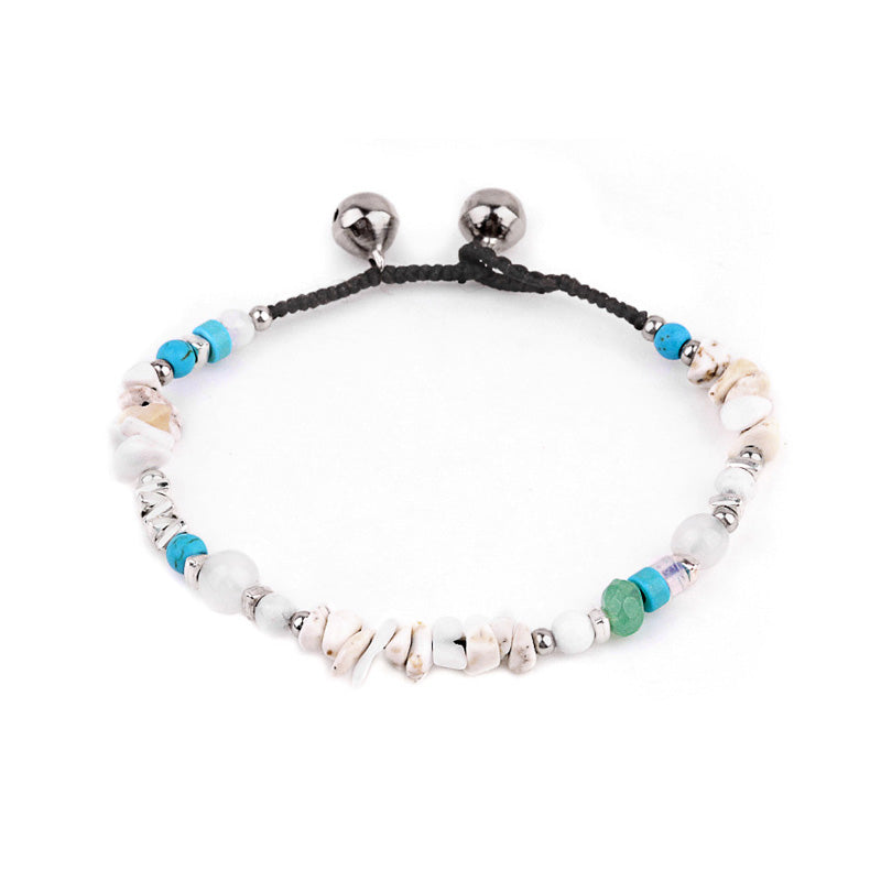 Natural Crystal Bracelets – Handcrafted Gemstone Jewelry with Stone Chip Beads